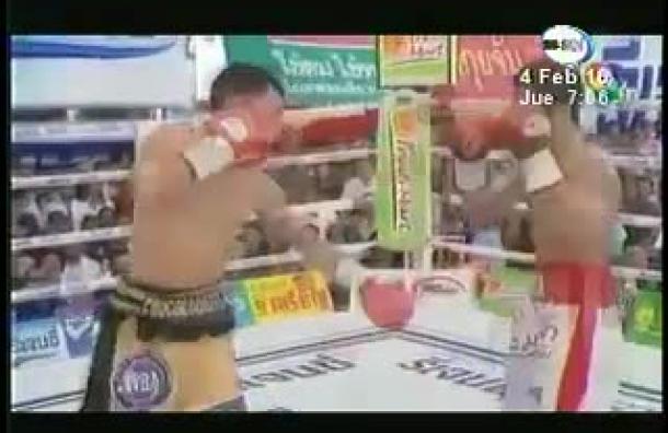 “Chocorroncito” sucumbió ante Tailandés knockout CP freshmart